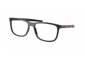 PRADA LINEA ROSSA PS 07OV fekete szemüveg, demo lencsével