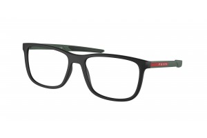 PRADA LINEA ROSSA PS 07OV 1BO1O1 Matte Black Demo Lens szemüveg