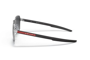 PRADA Linea Rossa PS 54WS ezüst polarizált szürke napszemüveg