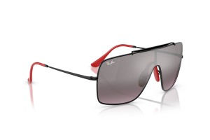 Ray-Ban RB3697M F009Y3 - fekete fémkeret, ezüst-lila lencse