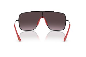 Ray-Ban RB3697M F009Y3 - fekete fémkeret, ezüst-lila lencse