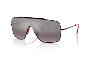 Ray-Ban RB3697M F009Y3 - fekete fémkeret, ezüst-lila lencse