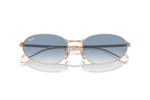 Ray-Ban RB3734 92023F - rose gold keret, kék átmenetes