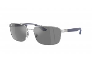 Ray-Ban RB3737 003/6G - ezüst keret, szürke lencse