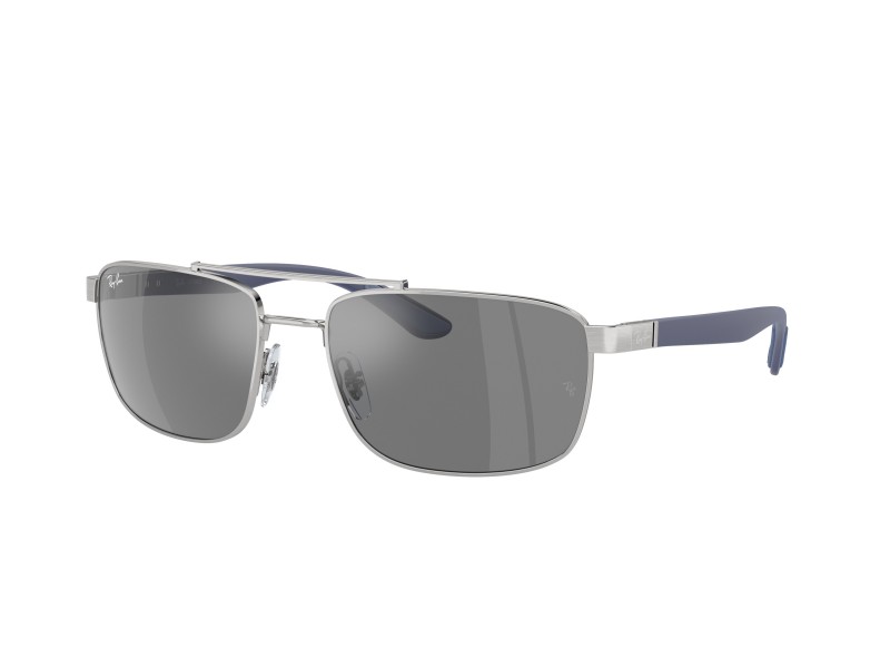Ray-Ban RB3737 003/6G - ezüst keret, szürke lencse