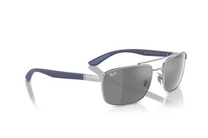 Ray-Ban RB3737 003/6G - ezüst keret, szürke lencse