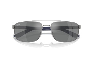 Ray-Ban RB3737 003/6G - ezüst keret, szürke lencse