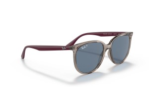 Ray-Ban RB4378 átlátszó szürke, sötétkék polarizált