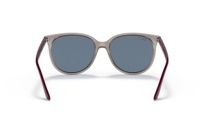Ray-Ban RB4378 átlátszó szürke, sötétkék polarizált