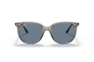 Ray-Ban RB4378 átlátszó szürke, sötétkék polarizált