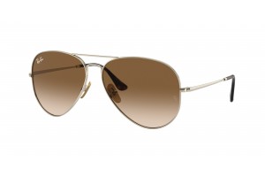 Ray-Ban RB8089 926551 Aviátor titánium - Arista Gold/Clear-Brown