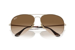Ray-Ban RB8089 926551 Aviátor titánium - Arista Gold/Clear-Brown