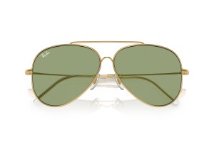Ray-Ban Aviator Reverse RBR0101S – Arista Gold/Green napszemüveg