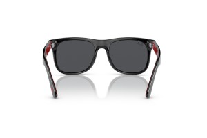 Ray-Ban Junior Justin RJ9069S 716687 – fekete váz, sötét-szürke