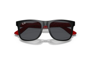 Ray-Ban Junior Justin RJ9069S 716687 – fekete váz, sötét-szürke