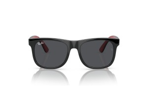 Ray-Ban Junior Justin RJ9069S 716687 – fekete váz, sötét-szürke
