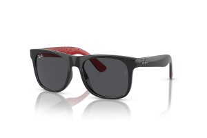 Ray-Ban Junior Justin RJ9069S 716687 – fekete váz, sötét-szürke