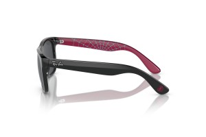 Ray-Ban Junior Justin RJ9069S, fekete keret, sötét szürke lencse