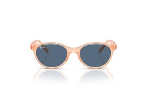 Ray-Ban RJ9080S gyerek napszemüveg – átlátszó narancs/sötétkék