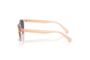 Ray-Ban RJ9080S gyerek napszemüveg – átlátszó narancs/sötétkék