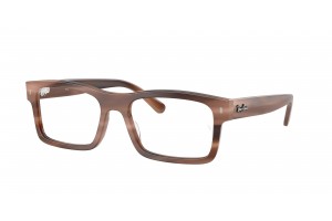 Ray-Ban RX5435 8403 Havana Brown, acetát szemüveg, demo lencse