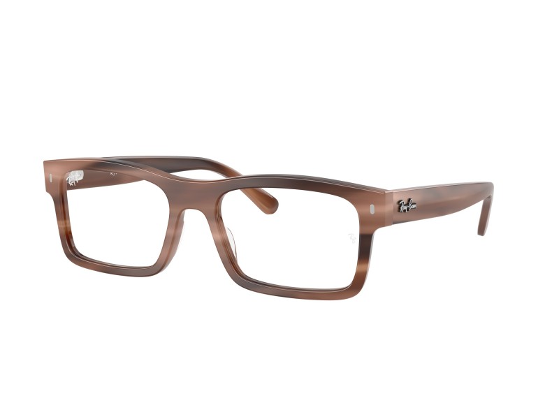 Ray-Ban RX5435 8403 Havana Brown, acetát szemüveg, demo lencse