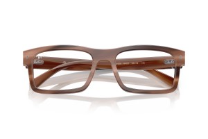Ray-Ban RX5435 8403 Havana Brown, acetát szemüveg, demo lencse