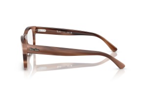 Ray-Ban RX5435 8403 Havana Brown, acetát szemüveg, demo lencse