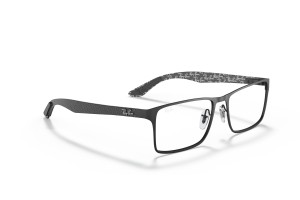 Ray-Ban RX8415 2848 fekete DEMO lencsés szemüveg