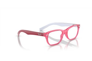 Ray-Ban RY1555 Transparent Pink gyerek szemüveg
