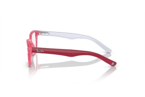 Ray-Ban RY1555 Transparent Pink gyerek szemüveg