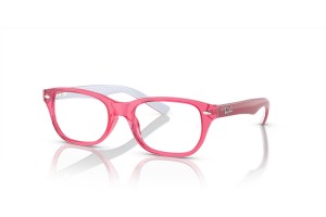 Ray-Ban RY1555 Transparent Pink gyerek szemüveg