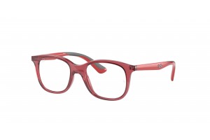 Ray-Ban RY1604 3866 - átlátszó piros gyerek szemüveg (DEMO)