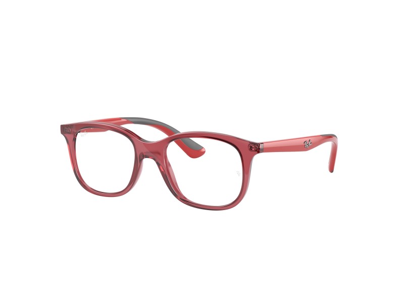 Ray-Ban RY1604 3866 - átlátszó piros gyerek szemüveg (DEMO)