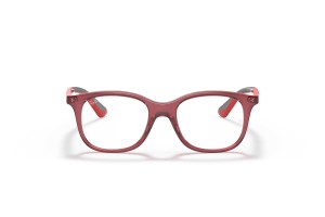 Ray-Ban RY1604 3866 - átlátszó piros gyerek szemüveg (DEMO)