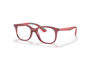 Ray-Ban RY1604 3866 - átlátszó piros gyerek szemüveg (DEMO)