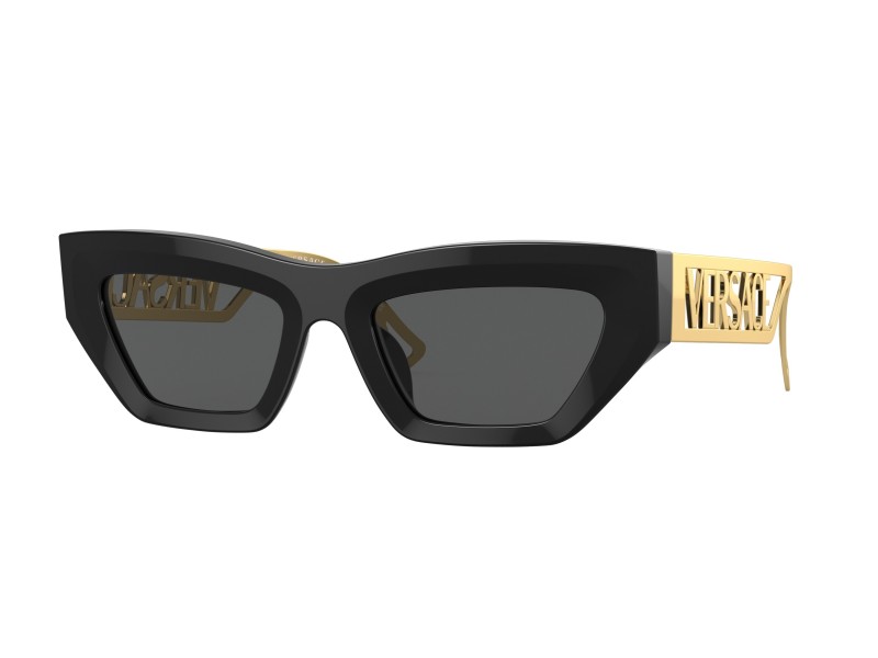 VERSACE VE4432U GB1/87 fekete napszemüveg sötétszürke lencsékkel