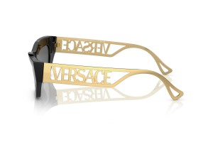 VERSACE VE4432U GB1/87 fekete napszemüveg sötétszürke lencsékkel