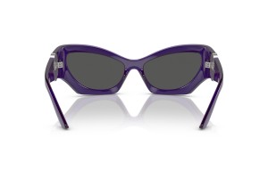 VERSACE VE4450 - Transparent Violet keret, sötétszürke