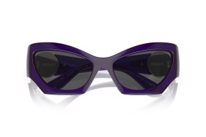 VERSACE VE4450 - Transparent Violet keret, sötétszürke