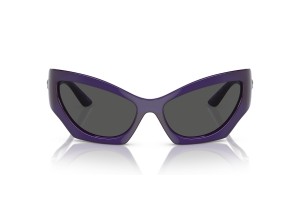 VERSACE VE4450 - Transparent Violet keret, sötétszürke