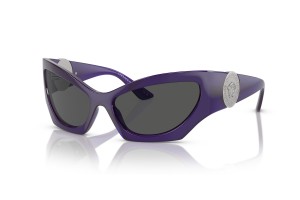 VERSACE VE4450 - Transparent Violet keret, sötétszürke