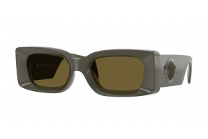 VERSACE VE4474U 549173 — olívazöld keret, barna lencse