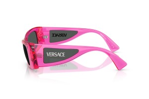 Versace VE4481 543487 – Fuchsia fluo keret, sötét szürke, UV