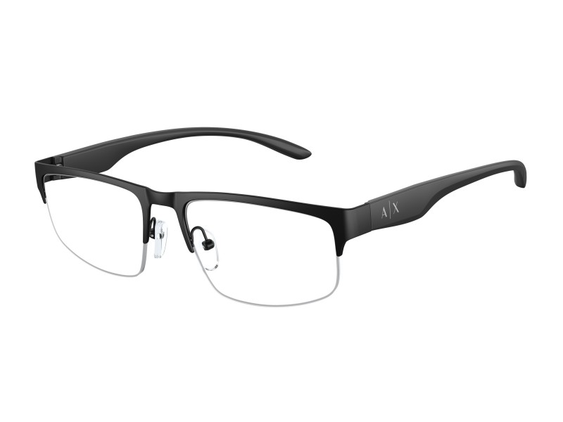 Armani Exchange AX1054 6000 matt fekete - demo lencse