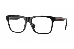 BURBERRY BE2353 3001 CARTER Black - demo lencse