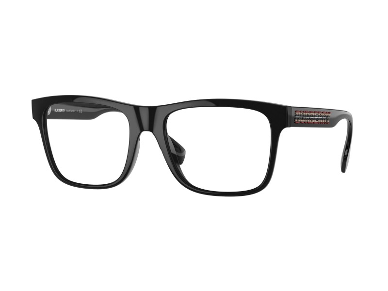 BURBERRY BE2353 3001 CARTER Black - demo lencse