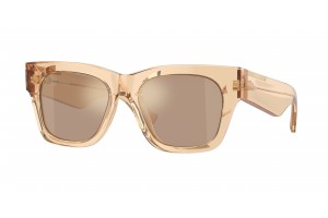 BURBERRY BE4424 40635A barna napszemüveg arany részletek