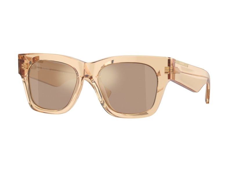 BURBERRY BE4424 40635A barna napszemüveg arany részletek