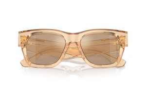 BURBERRY BE4424 40635A barna napszemüveg arany részletek